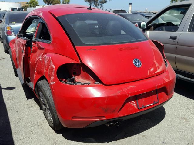 3VWF17AT8FM643692 - 2015 VOLKSWAGEN BEETLE 1.8 RED photo 3