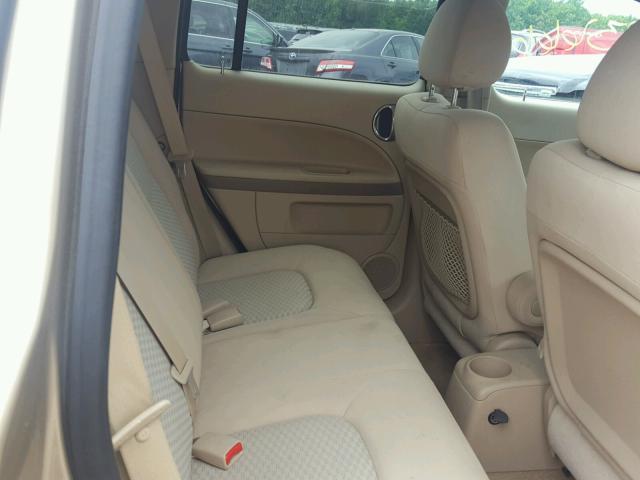 3GNDA13D98S653926 - 2008 CHEVROLET HHR LS ოქროსფერი ფოტო 6