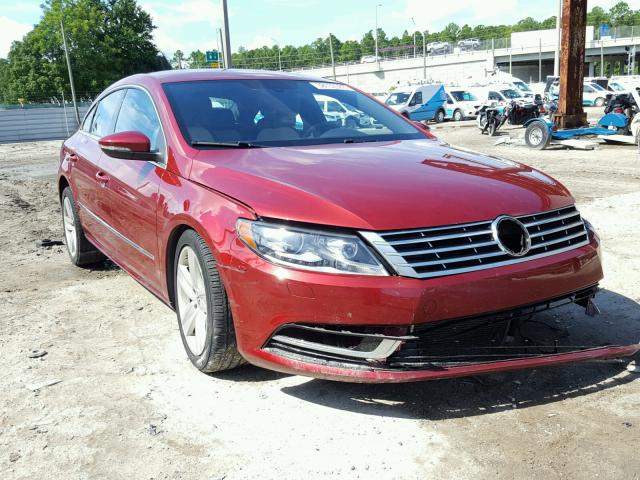 WVWBP7AN6DE550870 - 2013 VOLKSWAGEN CC SPORT RED photo 1