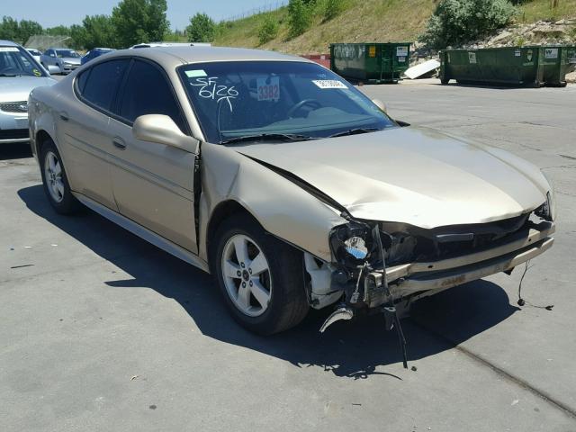 2G2WP522051162664 - 2005 PONTIAC GRAND PRIX GOLD photo 1