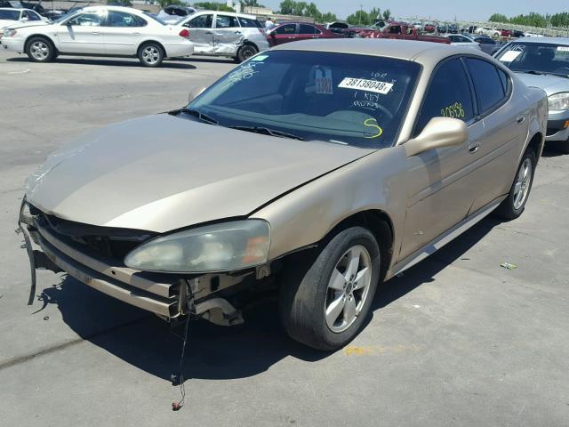 2G2WP522051162664 - 2005 PONTIAC GRAND PRIX GOLD photo 2