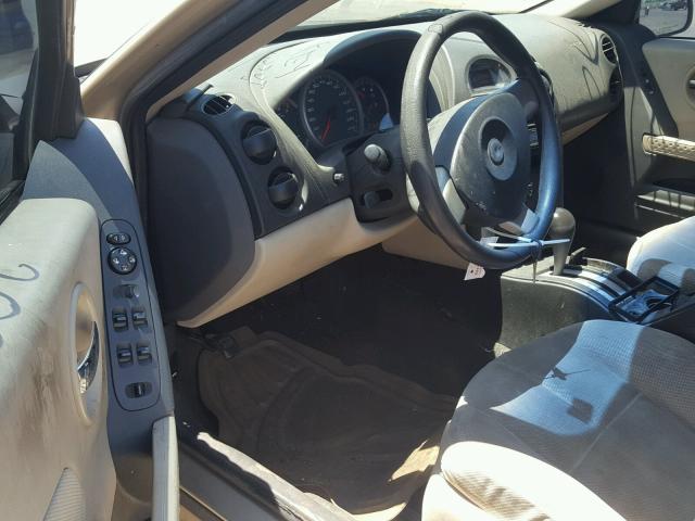 2G2WP522051162664 - 2005 PONTIAC GRAND PRIX GOLD photo 9