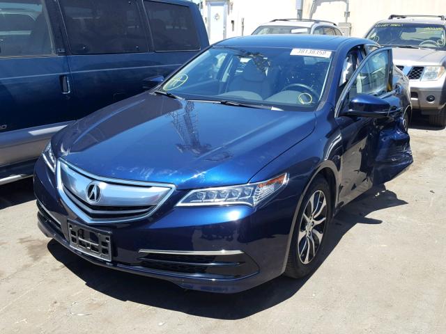 19UUB1F53GA006174 - 2016 ACURA TLX TECH BLUE photo 2