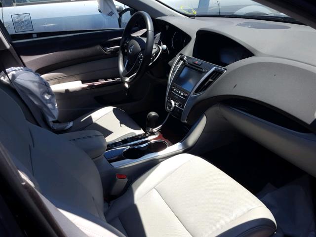 19UUB1F53GA006174 - 2016 ACURA TLX TECH BLUE photo 5