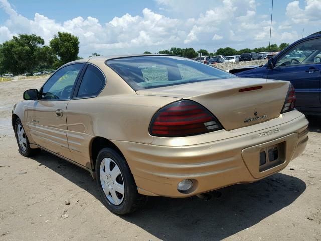1G2NE12T6XM706532 - 1999 PONTIAC GRAND AM S Qızıl foto 3