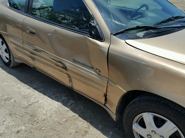 1G2NE12T6XM706532 - 1999 PONTIAC GRAND AM S Qızıl foto 9
