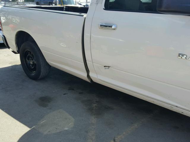 1D3HB16P59J515971 - 2009 DODGE RAM 1500 WHITE photo 9