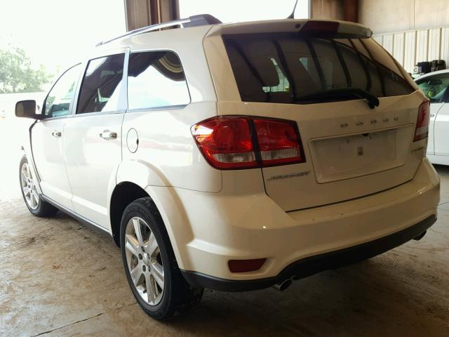 3C4PDCDG7ET181734 - 2014 DODGE JOURNEY LI WHITE photo 3