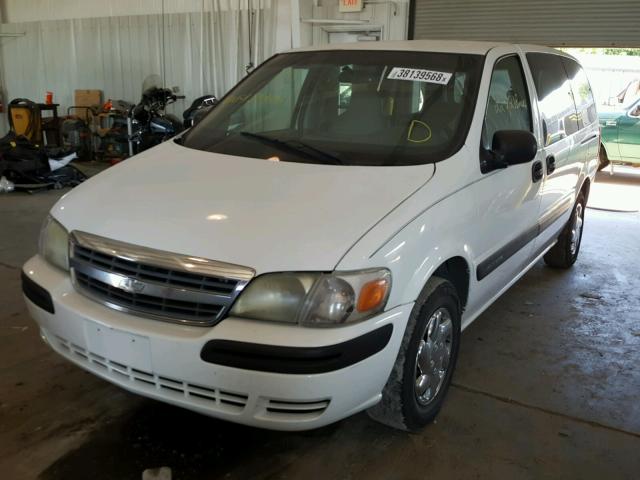 1GNDX03E13D139076 - 2003 CHEVROLET VENTURE WHITE photo 2