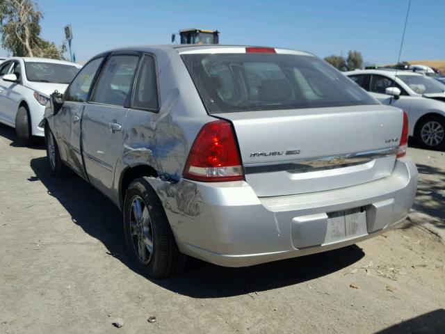 1G1ZT62885F261846 - 2005 CHEVROLET MALIBU MAX 银色 照片 3