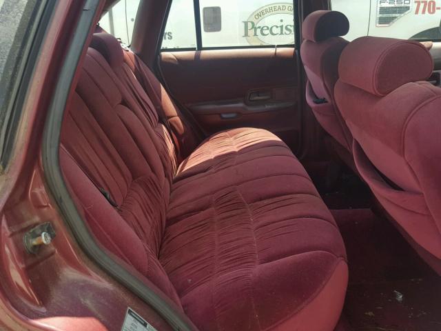 2FALP74W2PX129794 - 1993 FORD CROWN VICT MAROON photo 6