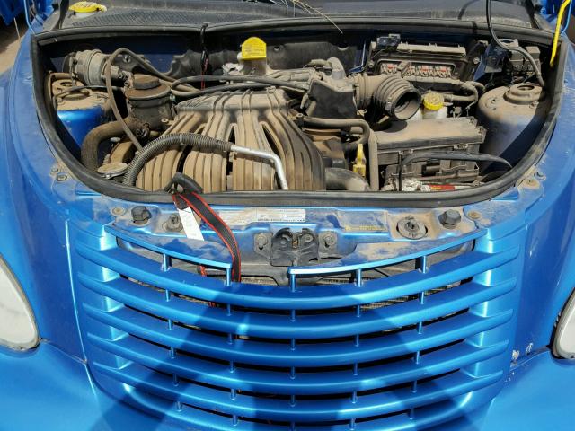 3A8FY58B88T149110 - 2008 CHRYSLER PT CRUISER BLUE photo 7