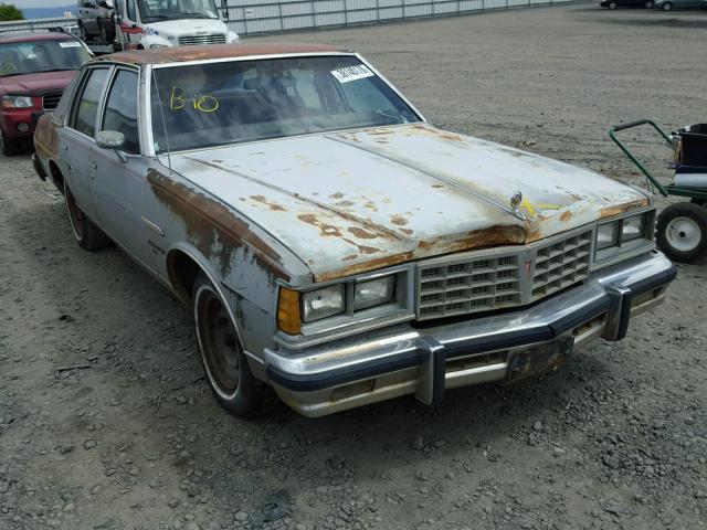 2Q69Z7P223891 - 1977 PONTIAC BONNEVILLE GRAY photo 1