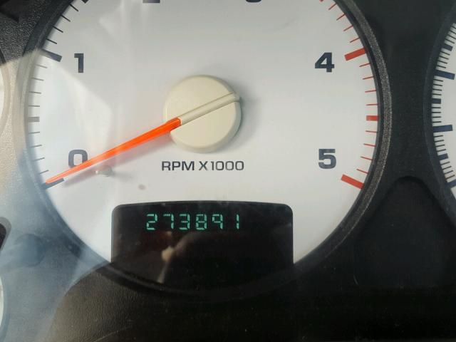 3D7KU28C14G209391 - 2004 DODGE RAM 2500 S WHITE photo 8