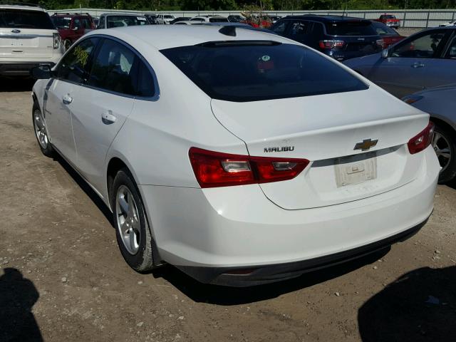 1G1ZB5ST7HF188295 - 2017 CHEVROLET MALIBU LS თეთრი ფოტო 3