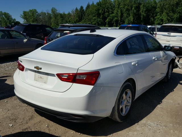 1G1ZB5ST7HF188295 - 2017 CHEVROLET MALIBU LS თეთრი ფოტო 4
