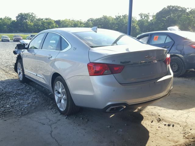 2G1125S32J9110535 - 2018 CHEVROLET IMPALA PRE 银色 照片 3