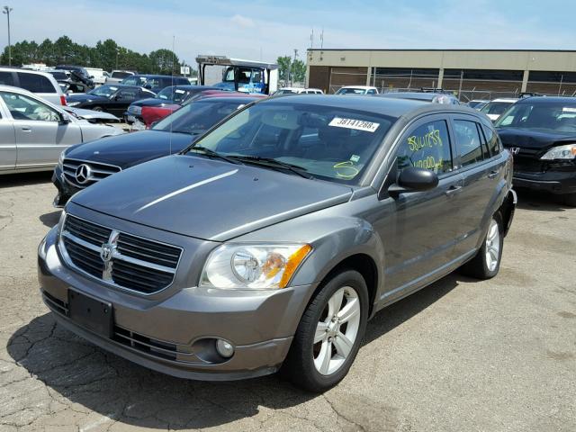 1B3CB3HA4BD216372 - 2011 DODGE CALIBER MA GRAY photo 2