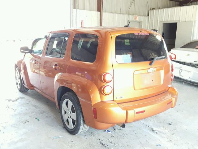 3GNCA13D38S705112 - 2008 CHEVROLET HHR LS ნარინჯისფერი ფოტო 3