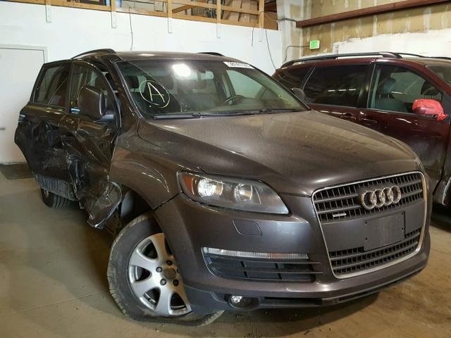 WA1AY74L97D035546 - 2007 AUDI Q7 3.6 QUA CHARCOAL photo 1