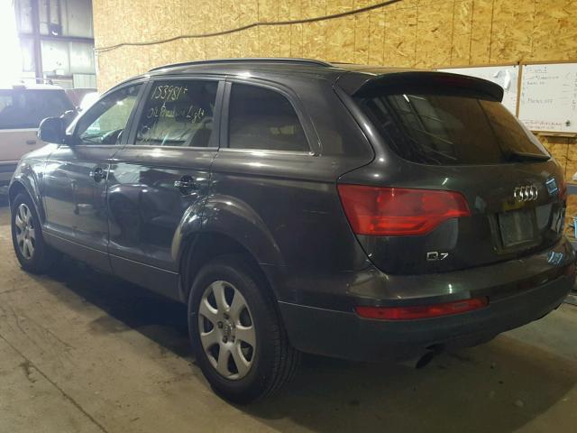 WA1AY74L97D035546 - 2007 AUDI Q7 3.6 QUA CHARCOAL photo 3