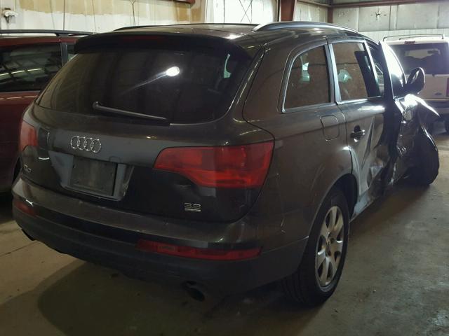 WA1AY74L97D035546 - 2007 AUDI Q7 3.6 QUA CHARCOAL photo 4