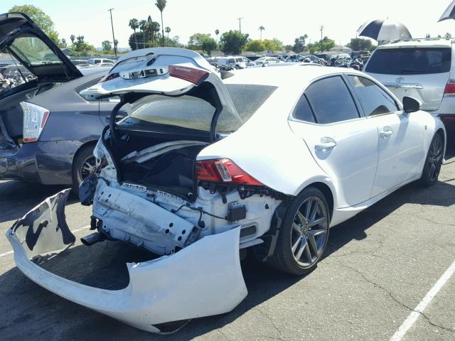 JTHBA1D29G5033100 - 2016 LEXUS IS 200T WHITE photo 4