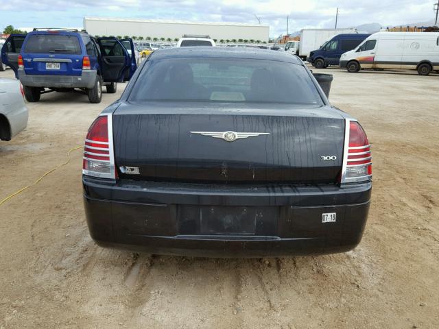 2C3KA43R67H726690 - 2007 CHRYSLER 300 BLACK photo 9