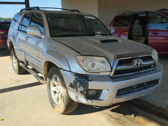 JTEZT14R468009688 - 2006 TOYOTA 4RUNNER SR SILVER photo 1