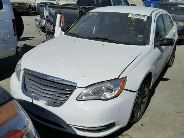 1C3CCBBB0CN129897 - 2012 CHRYSLER 200 TOURIN WHITE photo 2