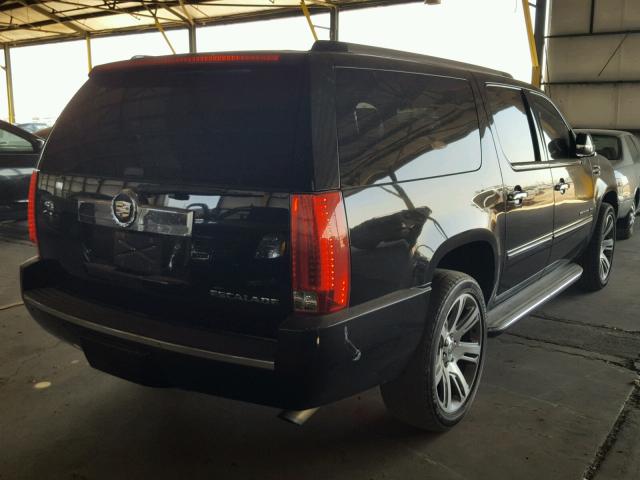 1GYS4HEF5DR280101 - 2013 CADILLAC ESCALADE E BLACK photo 4