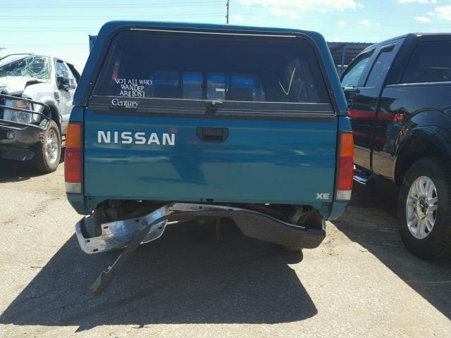 1N6SD11SXVC316317 - 1997 NISSAN TRUCK BASE TEAL photo 9