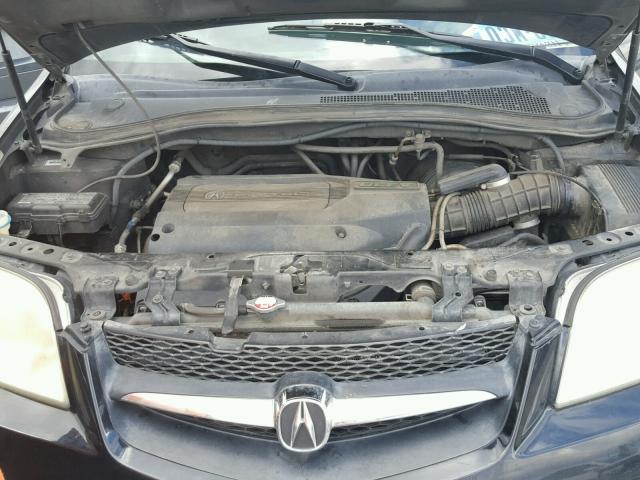 2HNYD18612H004704 - 2002 ACURA MDX TOURIN BLACK photo 7