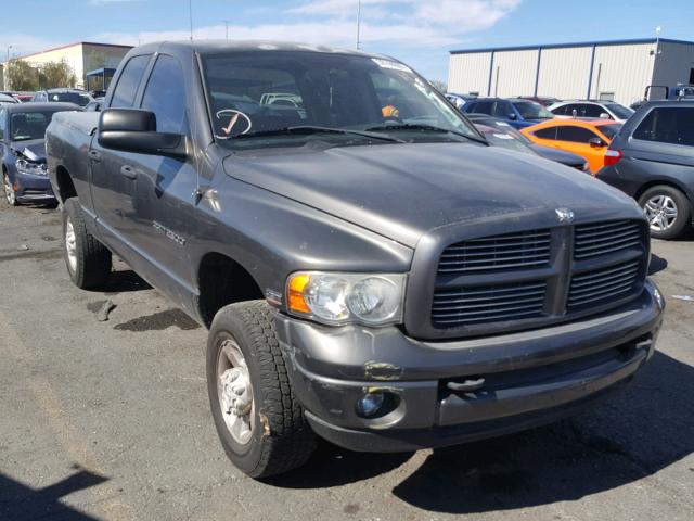 3D7KU28D73G724127 - 2003 DODGE RAM 2500 S GRAY photo 1