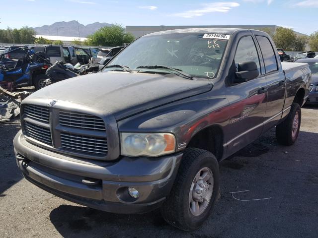 3D7KU28D73G724127 - 2003 DODGE RAM 2500 S GRAY photo 2