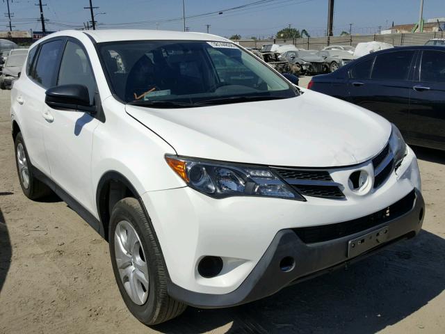 JTMZFREV9FJ036416 - 2015 TOYOTA RAV4 LE WHITE photo 1