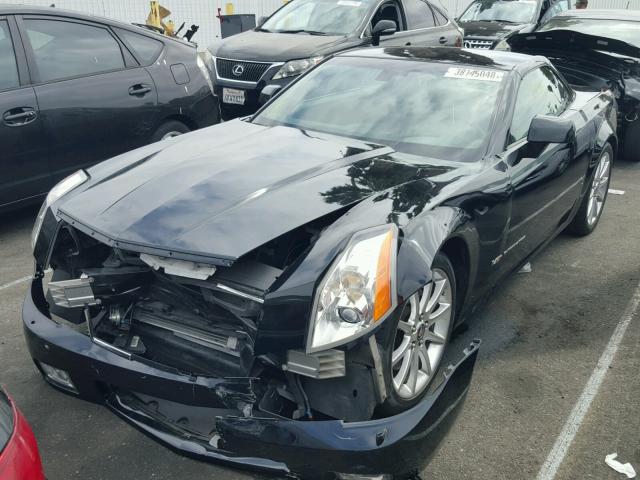 1G6YX36D865602556 - 2006 CADILLAC XLR-V BLACK photo 2