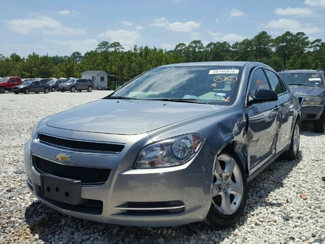 1G1ZG57B99F130918 - 2009 CHEVROLET MALIBU LS GRAY photo 2