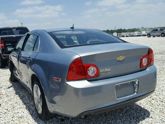 1G1ZG57B99F130918 - 2009 CHEVROLET MALIBU LS GRAY photo 3