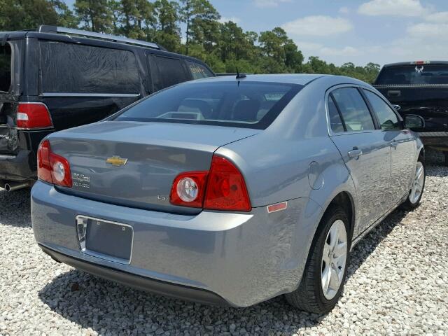 1G1ZG57B99F130918 - 2009 CHEVROLET MALIBU LS GRAY photo 4