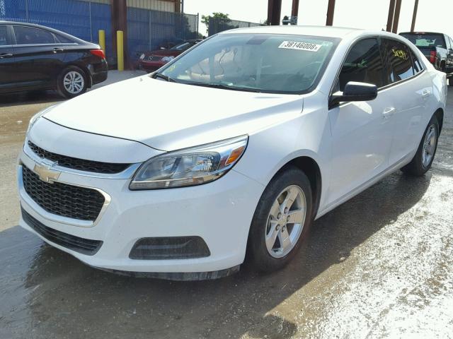 1G11B5SL4FU124043 - 2015 CHEVROLET MALIBU LS WHITE photo 2