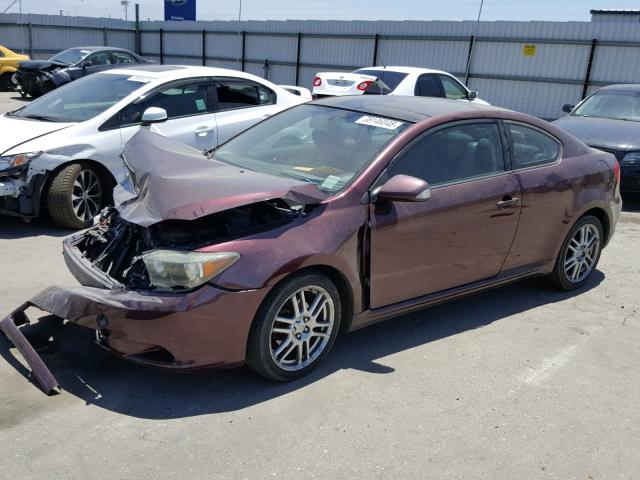 JTKDE177X60142885 - 2006 TOYOTA SCION TC 栗色 照片 2