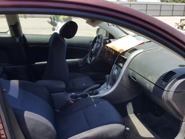 JTKDE177X60142885 - 2006 TOYOTA SCION TC 栗色 照片 5