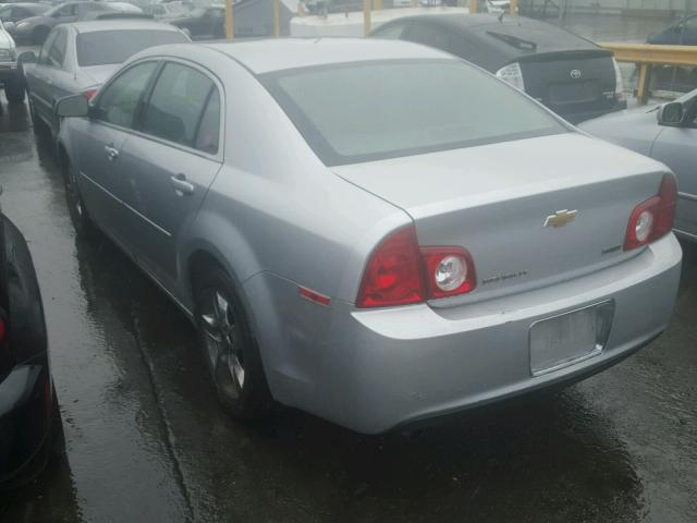 1G1ZC5E04AF255441 - 2010 CHEVROLET MALIBU 1LT ნაცრისფერი ფოტო 3