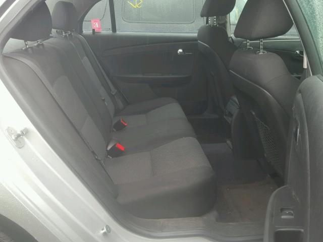1G1ZC5E04AF255441 - 2010 CHEVROLET MALIBU 1LT ნაცრისფერი ფოტო 6