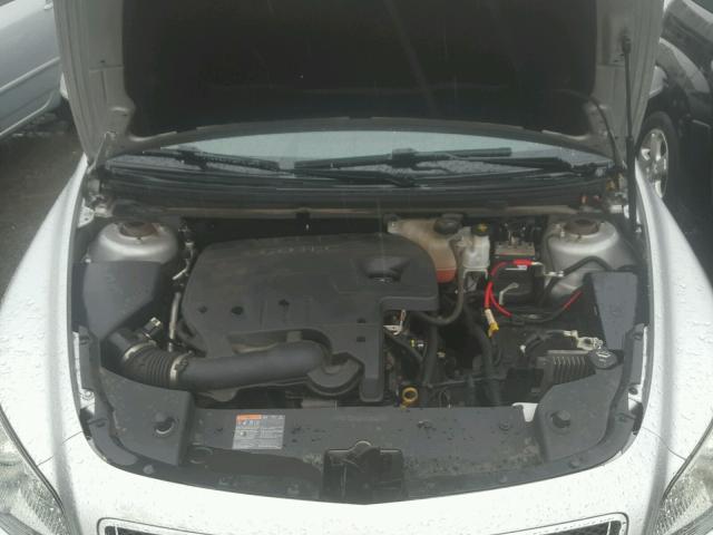 1G1ZC5E04AF255441 - 2010 CHEVROLET MALIBU 1LT ნაცრისფერი ფოტო 7