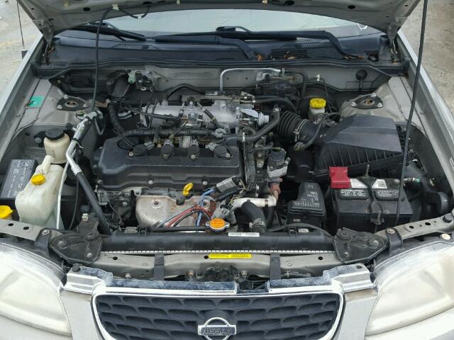 3N1CB51D51L426537 - 2001 NISSAN SENTRA XE/ SILVER photo 7