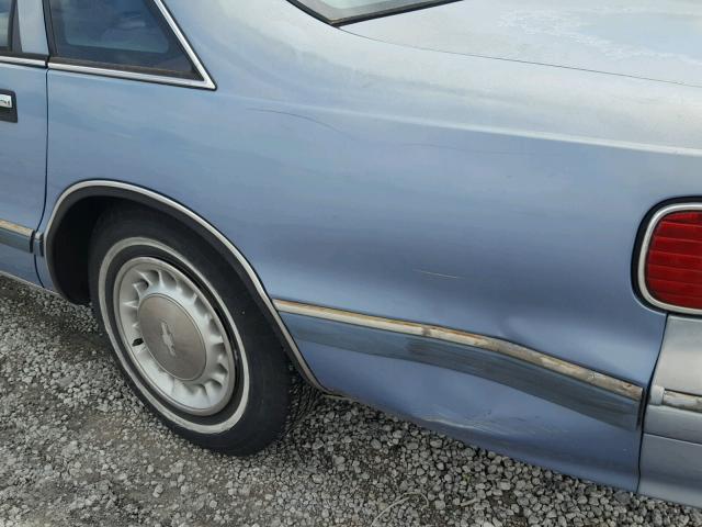 1G1BL53E2PW154956 - 1993 CHEVROLET CAPRICE CL ლურჯი ფოტო 9