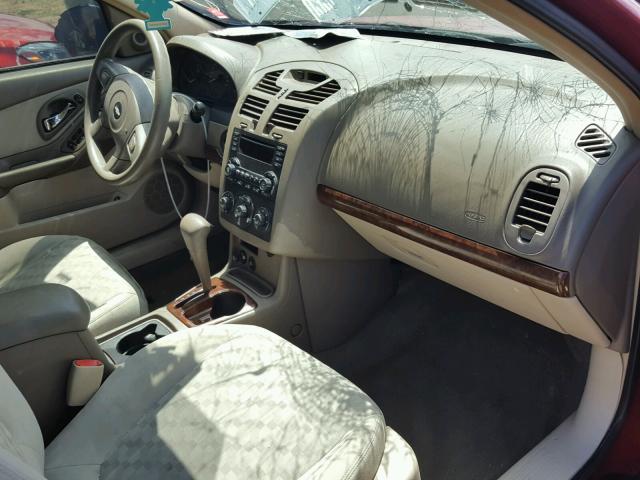 1G1ZT54895F154599 - 2005 CHEVROLET MALIBU LS 红色 照片 5