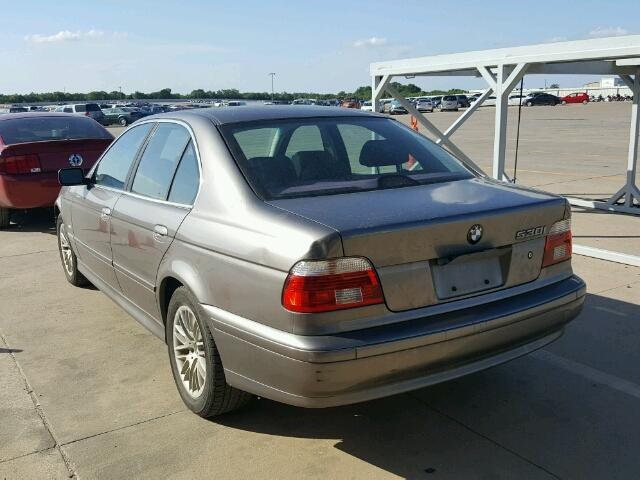 WBADT63443CK30635 - 2003 BMW 530 I AUTO GRAY photo 3